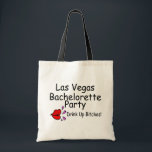 Tote Bag Lèvres de partie de Las Vegas Bachelorette<br><div class="desc">Lèvres de partie de Las Vegas Bachelorette</div>