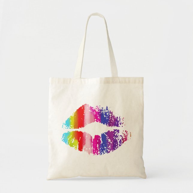 Tote Bag Lèvres élégantes #3 (Devant)