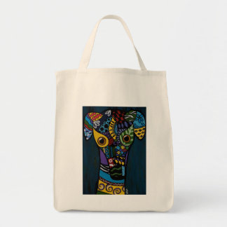 Tote Bag Lévrier - retiré emballant la délivrance