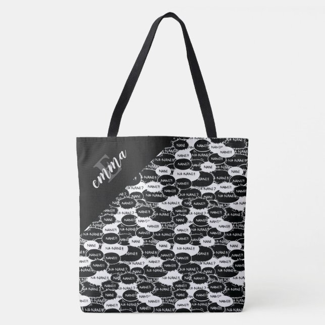 Tote Bag L'explosion de Nani Motif sans visage (Devant)