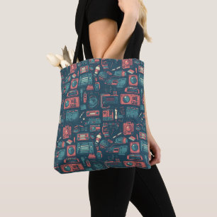 Tote Bag L'explosion du passé : la technologie des années 8