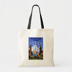 Tote Bag L'Exposition universelle 1934 de Chicago