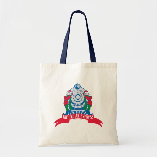 Tote Bag L'Express polaire | Elfes debout En Train (Devant)