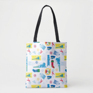 Tote Bag L'Express polaire   Motif d'icône de Noël