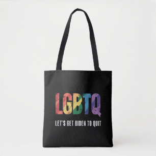 Tote Bag LGBTQ Faisons en sorte que Biden célèbre la fierté