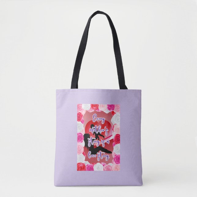Tote Bag L'histoire d'amour d'une mère (Devant)