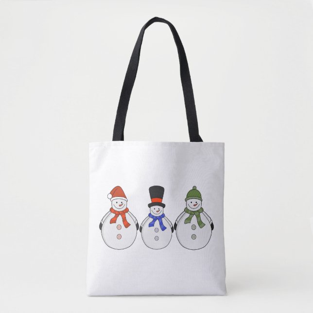 Tote Bag L'hiver des neiges est arrivé (Devant)