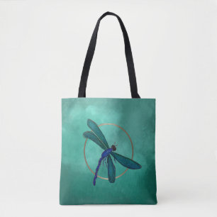 Tote Bag Libellule bleue