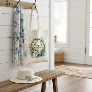 Tote Bag libellule florale Un jour à la fois