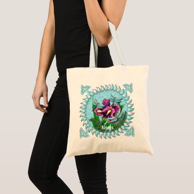Tote Bag Libellule Iris  (Devant (produit))