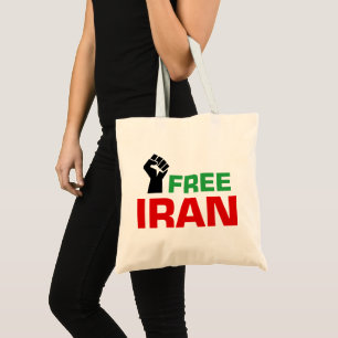 Tote Bag Libérez l'Iran Anti-guerre en Iran