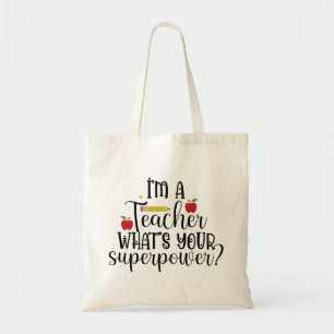Tote Bag Libérez Votre Superpouvoir : Remerciement aux Ense