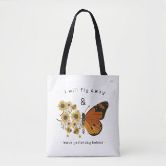 Tote Bag Libérez-vous, laissez le passé derrière vous