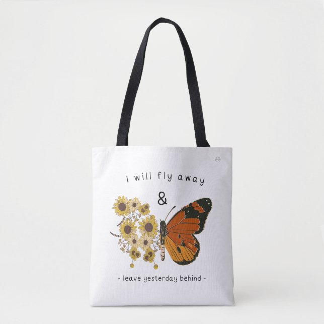 Tote Bag Libérez-vous, laissez le passé derrière vous (Devant)