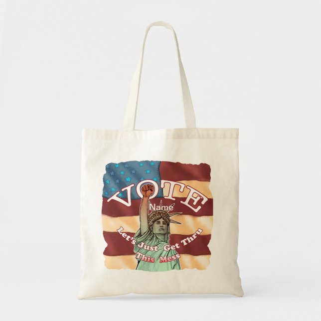 Tote Bag Liberté à travers cela (Devant)