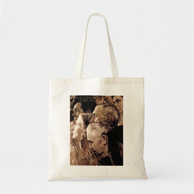Tote Bag Liberté de culte (Devant)