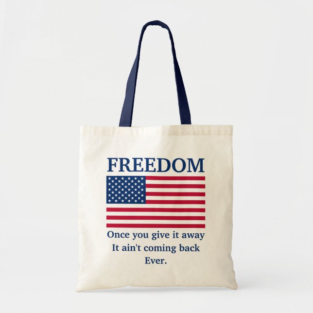 Tote Bag Liberté fourre-tout (Devant)