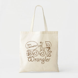 Tote Bag Librairie amusante de Book Cowboy