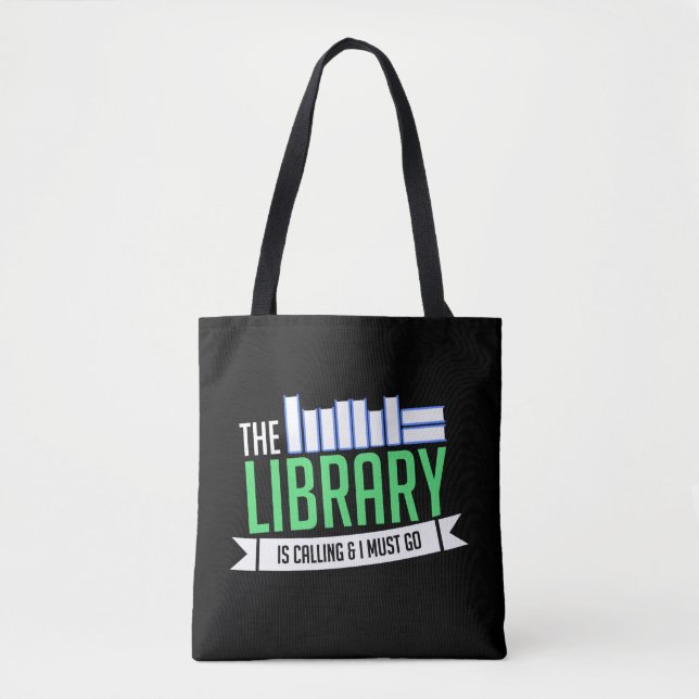 Tote Bag Librairie Livres Cadeau (Devant)