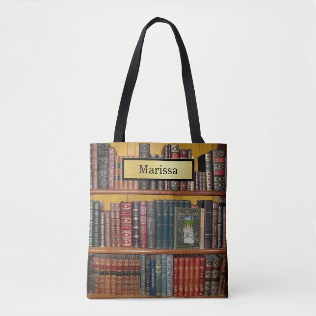 Tote Bag Librairie Lovers Librairie Hardcover Edition Livre (Devant)