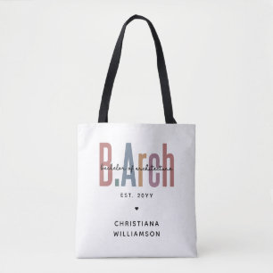Tote Bag Licence en architecture personnalisée
