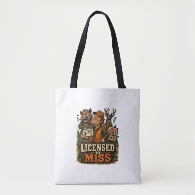 Tote Bag Licensed To Miss (Devant)