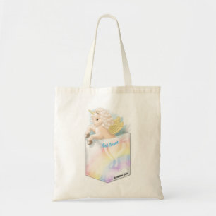 Tote Bag Licorne Arc-en-Ciel de Poche