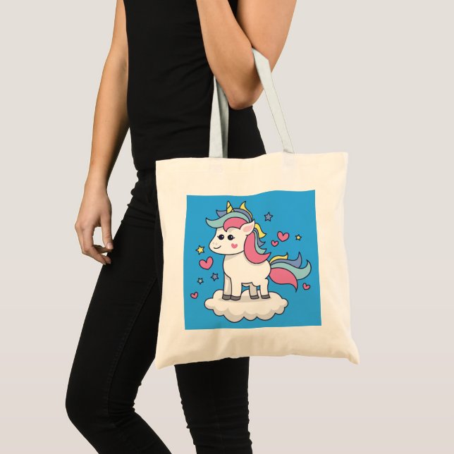 Tote Bag licorne mythique (Devant (produit))