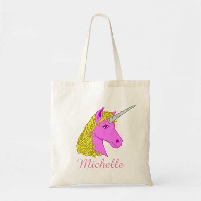 Tote Bag Licorne personnalisée (Devant)