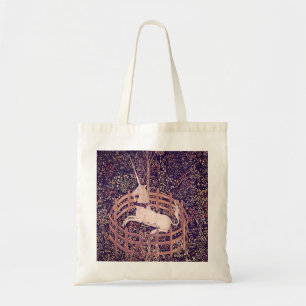 Tote Bag Licorne vintage en tapisserie de captivité