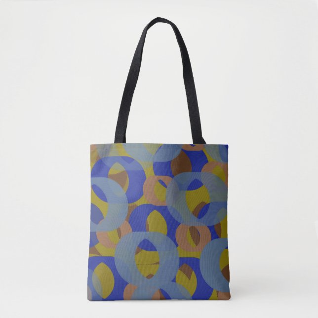 Tote Bag Liens en cercle (Devant)
