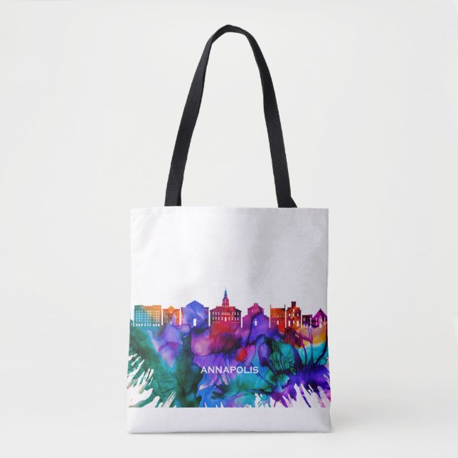 Tote Bag Ligne aérienne d'Annapolis (Devant)