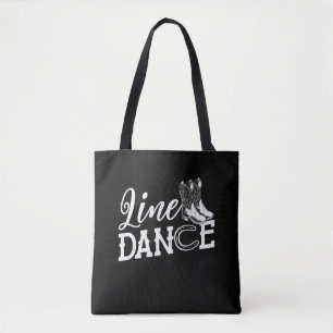 Tote Bag Ligne dansante Horseshoe Country Line Dance