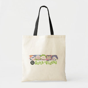 Tote Bag Ligne de dessins animés de Super-Vilains DC
