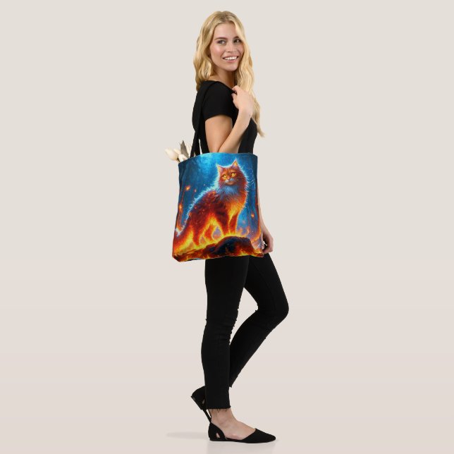 Tote Bag Ligne de tir enchantée (Sur le modèle)