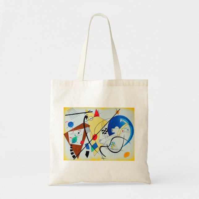 Tote Bag Ligne de Wassily Kandinsky (Devant)