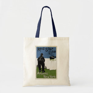 Tote Bag Ligne étoile rouge