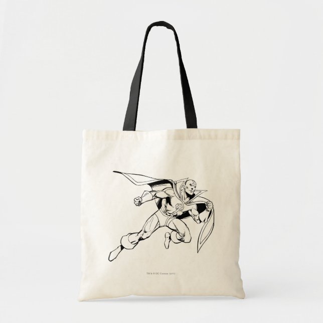 Tote Bag Ligne rouge Tornado (Devant)
