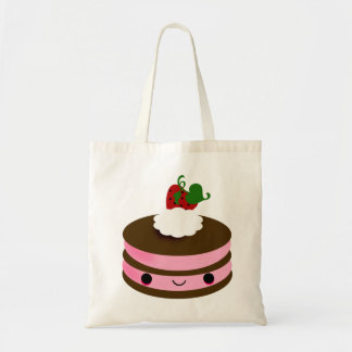 Tote Bag Ligne taboue rose de gâteau du Japon