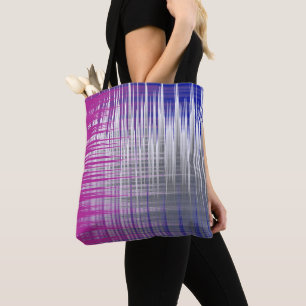 Tote Bag lignes croisées
