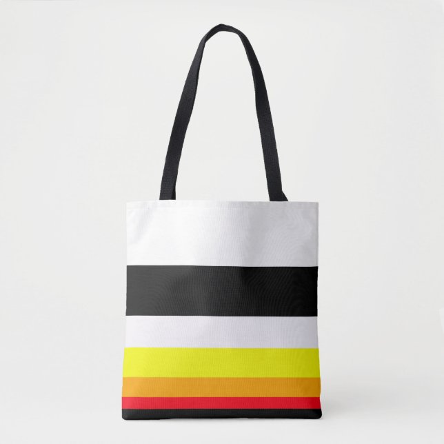 Tote Bag Lignes d'automne (Devant)