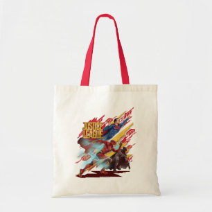 Tote Bag Ligue de Justice   Badge Superman, Flash et Batman