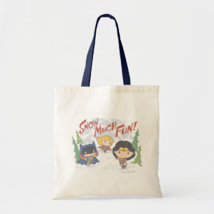 Tote Bag Ligue de Justice Chibi Snowball combat