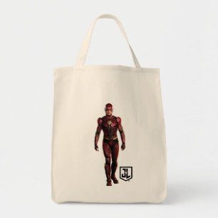 Tote Bag Ligue de Justice Le Flash Sur Le Champ De Batail