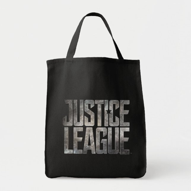 Tote Bag Ligue de Justice | Logo métallique de la Ligue de  (Devant)