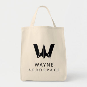 Tote Bag Ligue de Justice Logo Wayne Aerospace