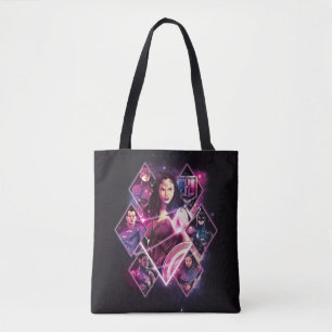 Tote Bag Ligue de Justice   Panneaux de groupe galactique d