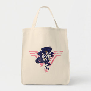 Tote Bag Ligue de Justice Wonder Woman & Symbol Pop Art