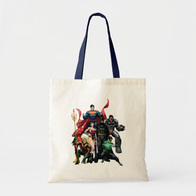 Tote Bag Ligue de la justice - Groupe 2 (Devant)