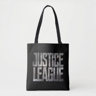 Tote Bag Ligue de la justice Logo métallique de la Ligue d
